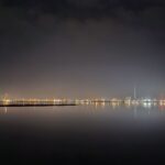 <p>Esbjerg by night</p>
